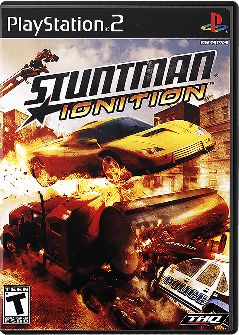 Stuntman Ignition box art for Playstation 2